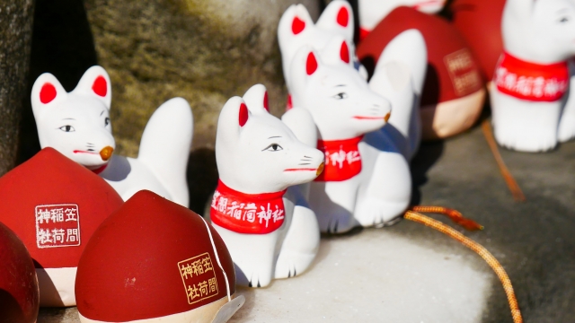 笠間稲荷神社の栗絵馬